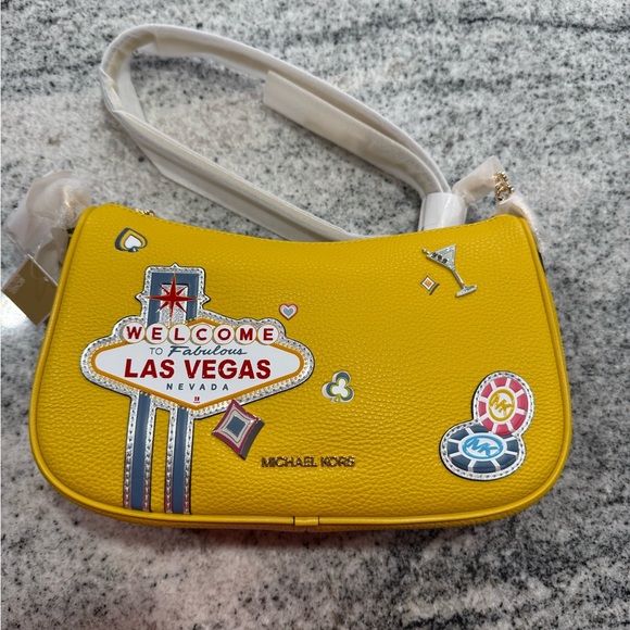 Michael Kors Yellow Las Vegas Bag
